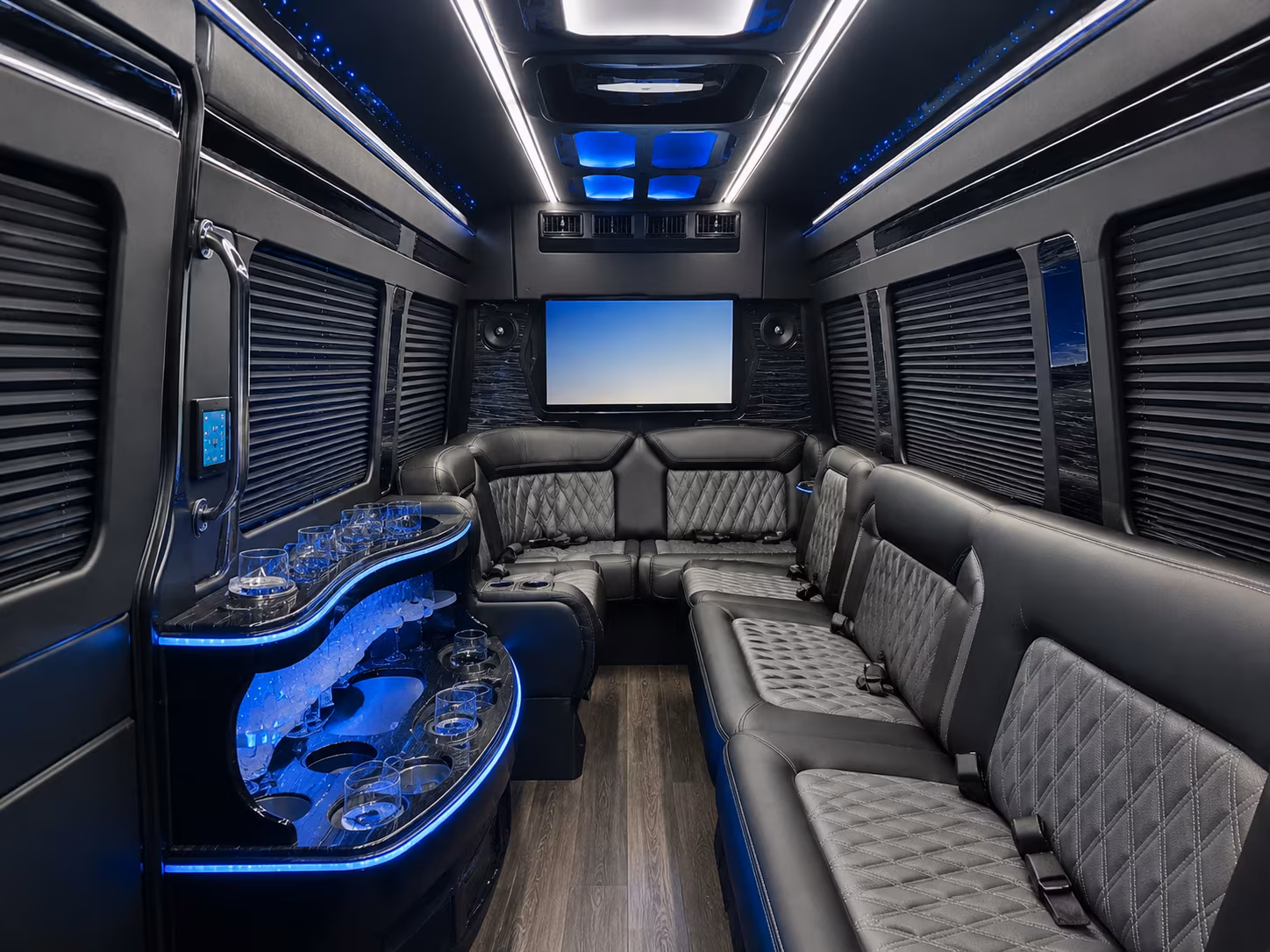 give your prom group the ride that matches the night