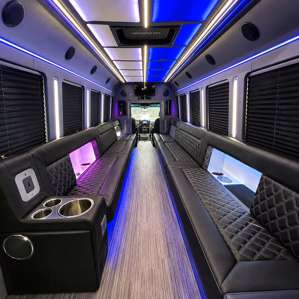 hayward party bus rentals inside